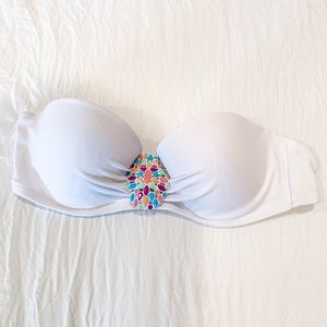 Victoria’s Secret Jeweled Push Up Bandeau Bikini💖